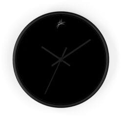LEM Modern Minimalist Blvck Magik Wall Clock