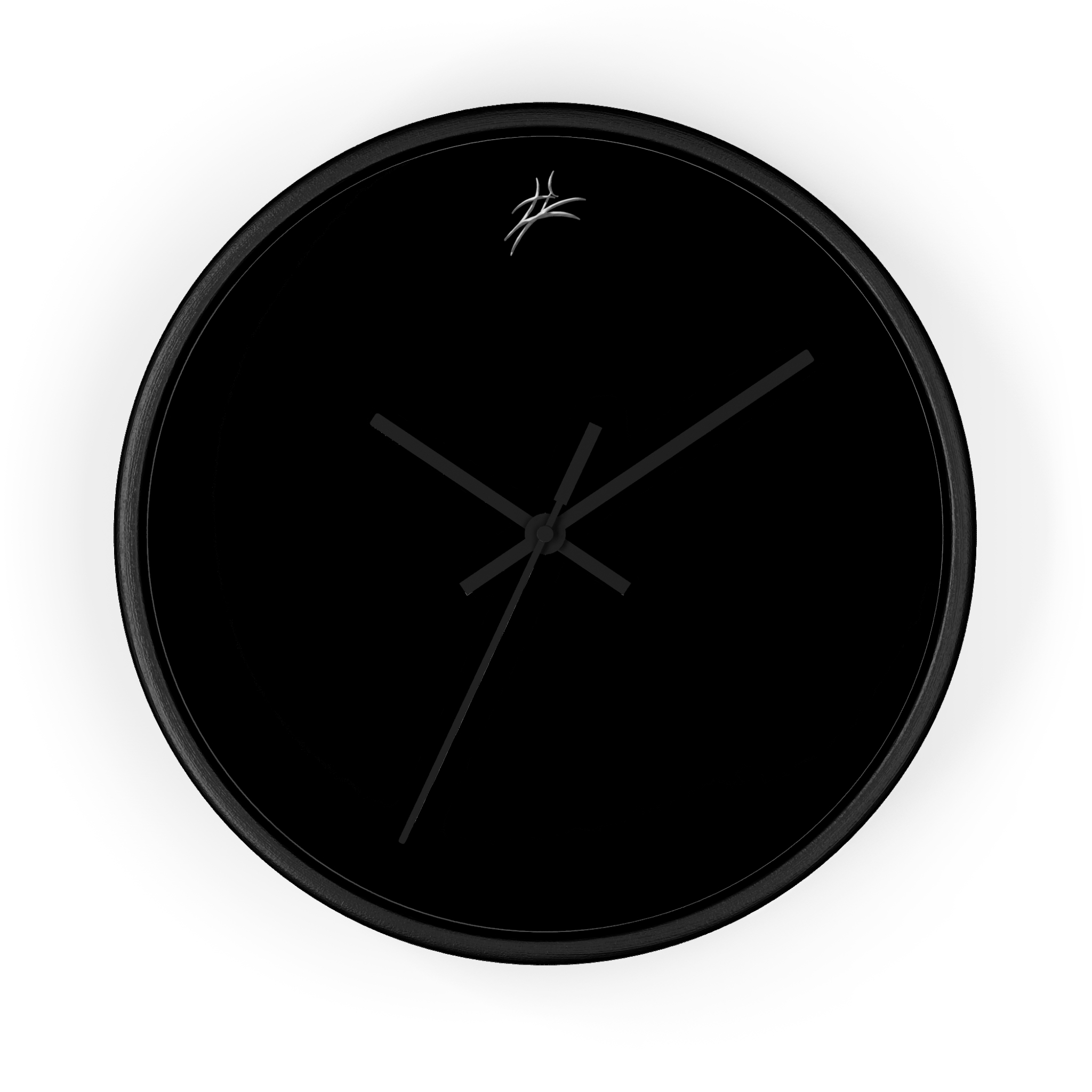 LEM Modern Minimalist Blvck Magik Wall Clock