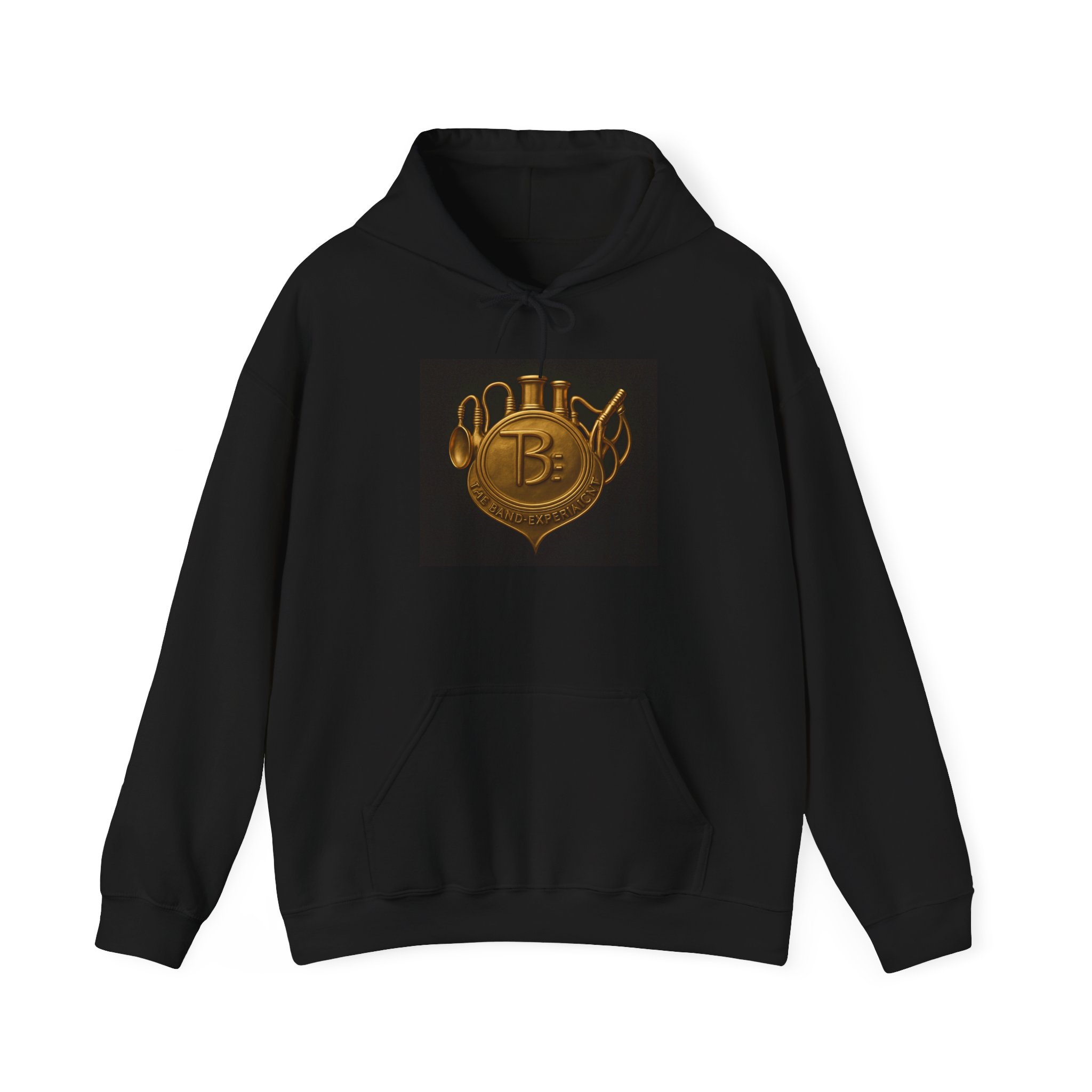 The Band Experiment Vintage Gold Crest Hoodie
